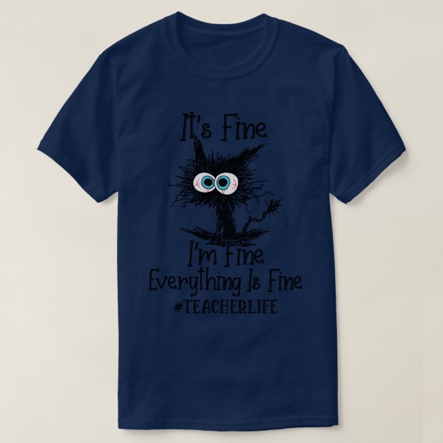 Sein schönes Ich schöner alles ist ein schönes Leh T-Shirt (Design vorne)
