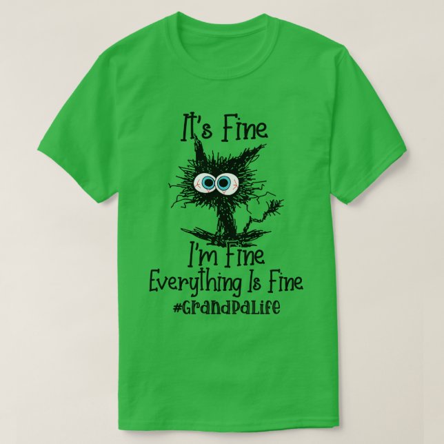 Sein schönes im schönen alles ist schön Opa Life F T-Shirt (Design vorne)