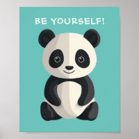 "SEIN SIE SELBST!" Panda Bear, Ihre Nachricht/Ihr 