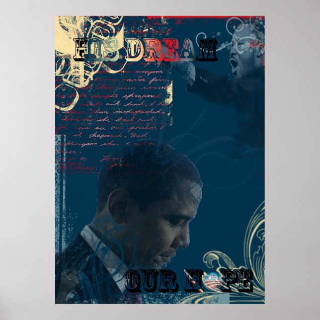 Sein Traum, unsere Hoffnung Poster (Vorne)