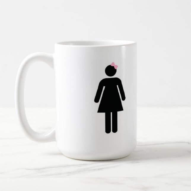 sein u. IHRS (Rosa) Kaffeetasse (Links)