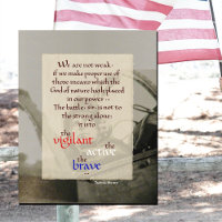 SEIN VIGILANT PATRICK HENRY QUOTE MIT PILOT
