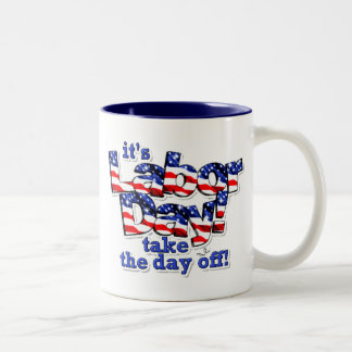 Sein Werktag Zweifarbige Tasse