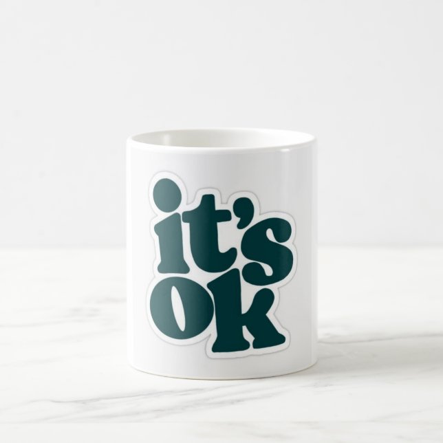 sein Witz Kaffeetasse (Mittel)