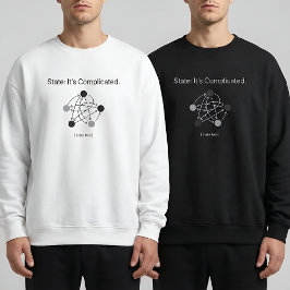 Sein Zustand ist komplizierter Programmierer Humor Sweatshirt