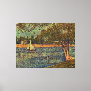 Seine am Grande-Jatte (1888) Leinwanddruck