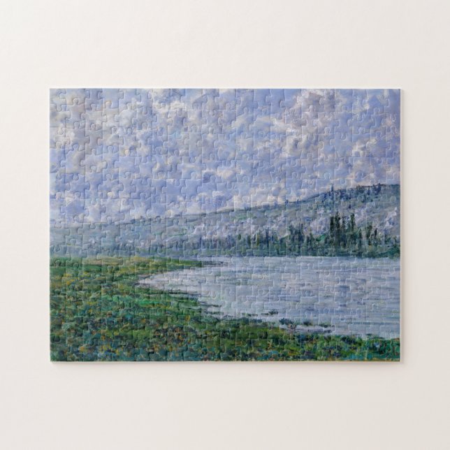 Seine am Vetheuil Monet Feine Kunst (Horizontal)