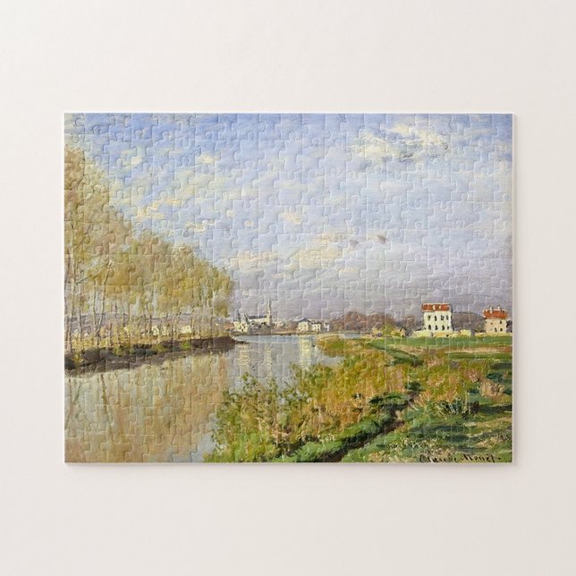 Seine Argenteuil Monet Kunstvoll wandern (Horizontal)