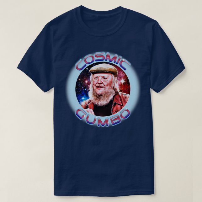 Seine Art von kosmischem Gumbo-Crashmore T-Shirt (Design vorne)