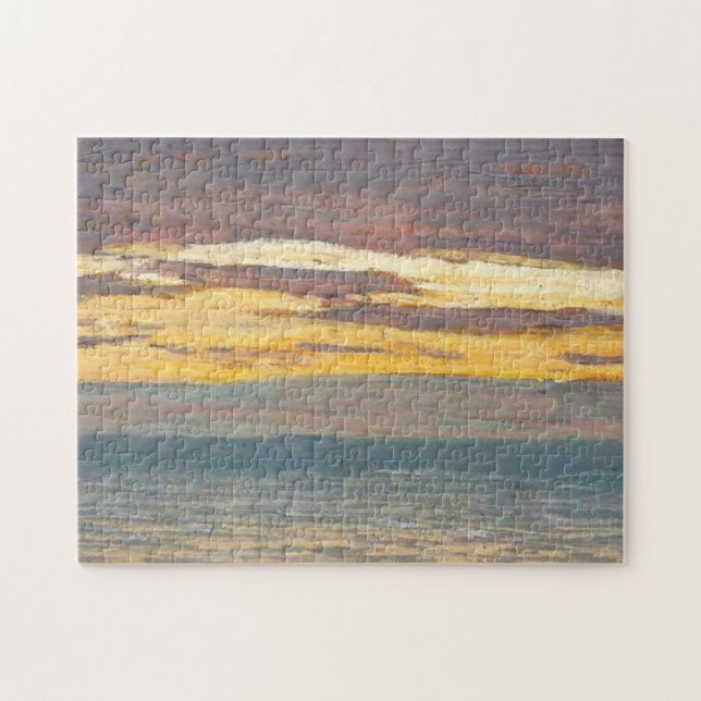 Seine Aussicht auf das Sunset Monet Frische Pasta  (Horizontal)