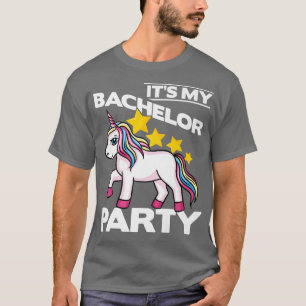 Seine Bachelor Party für Groom-Naughty-Funny-Männe T-Shirt