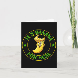 Seine Bananen (für Maßstäbe) stiften Trump Banana Karte