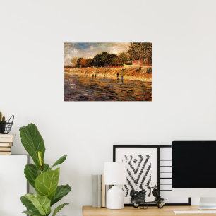 Seine-Banken von Vincent van Gogh Poster
