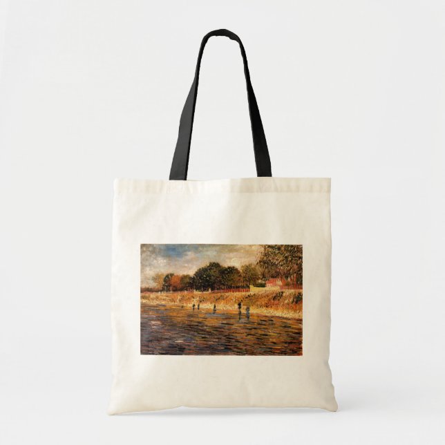 Seine-Banken von Vincent van Gogh Tragetasche (Vorne)