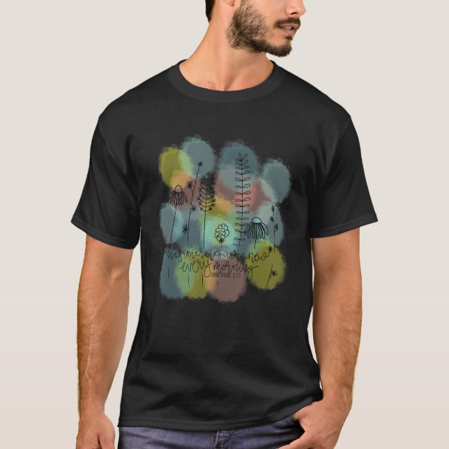 Seine Barmherzigkeit ist der neue religiöse Gott J T-Shirt (Vorderseite)