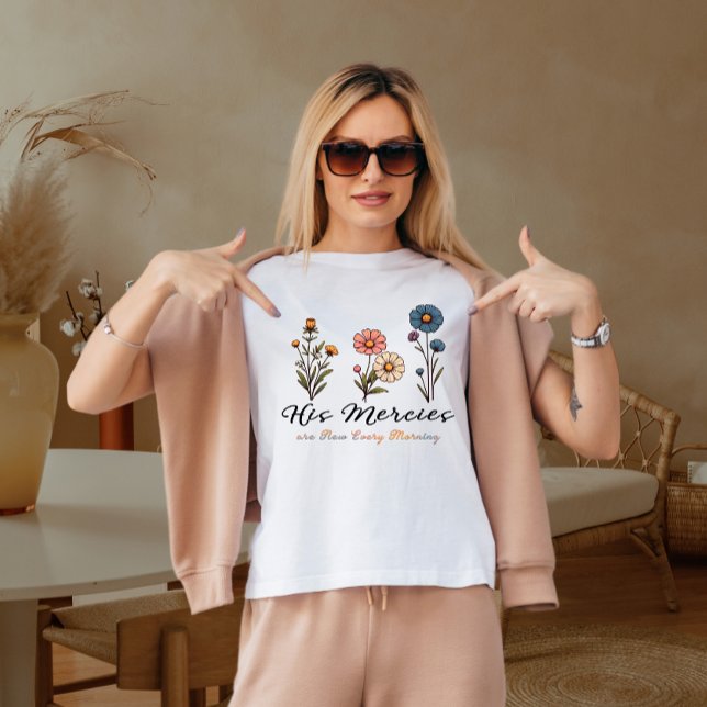 Seine Barmherzigkeit ist jeden Morgen T - Shirt ne (Von Creator hochgeladen)