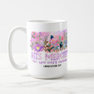 Seine Barmherzigkeiten Sind Neu Christliche Bibel Kaffeetasse