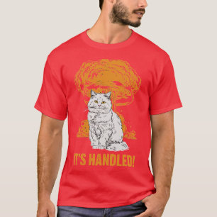 SEINE BEHINDERT KATZE T-Shirt