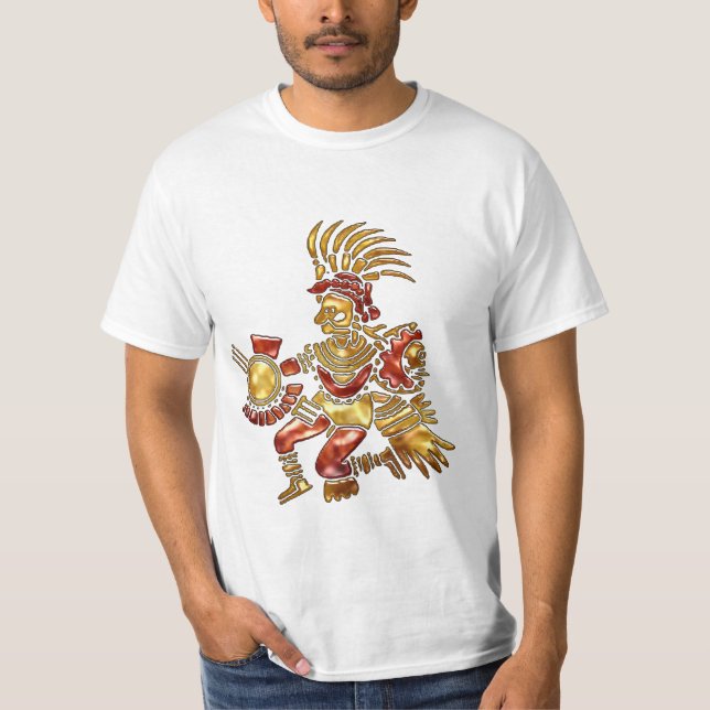SEINE BEVORSTEHENDE Aztec B Indianerapparel T-Shirt (Vorderseite)