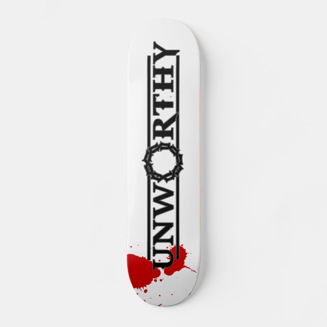 Seine Blut-Skate-Plattform Skateboard (Vorderseite)