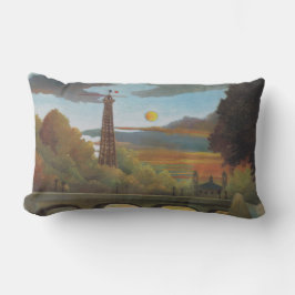 Seine & Eiffelturm im Sonnenuntergang (Paris, Fran Lendenkissen