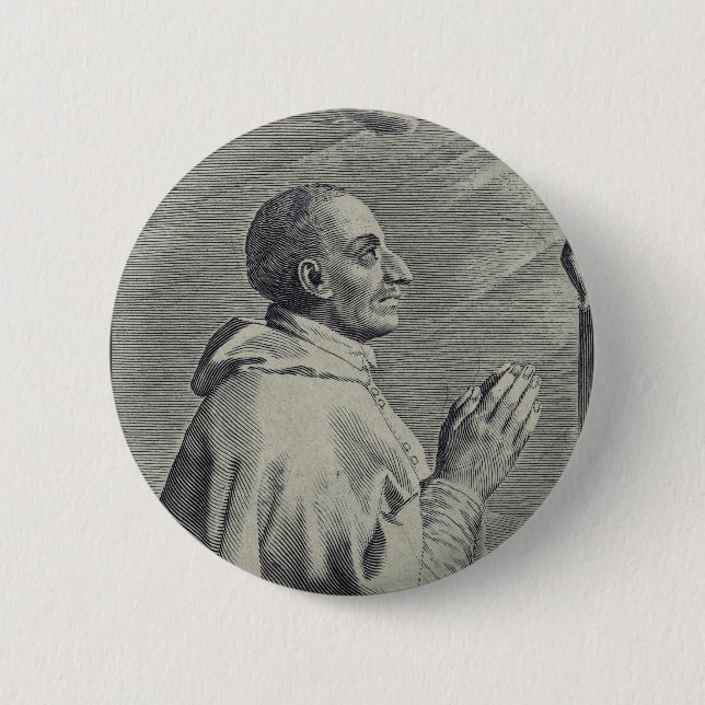 Seine Eminenz Saint Charles Borromeo Button (Vorderseite)