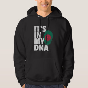 Seine Fahne in meinem DNA-Bangladesch-Flaggenstaat Hoodie