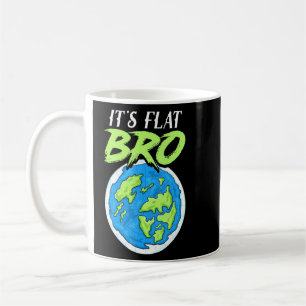 Seine flache Bro - flache Erde Kaffeetasse