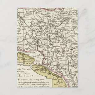 Seine-Fluss Postkarte