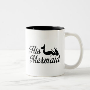 Seine Frau Zweifarbige Tasse