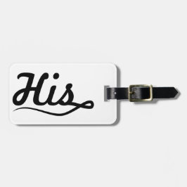 Seine Gepäckanhänger