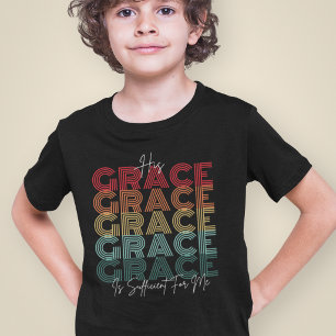 Seine Gnade genügt - Gospel Jesus für Jungen T-Shirt