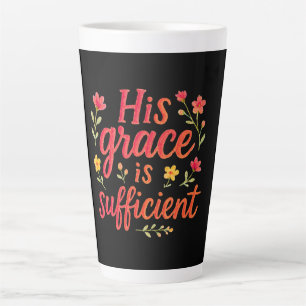 Seine Gnade genügt Milchtasse