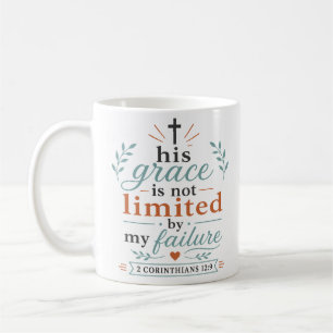 Seine Gnade ist nicht durch mein christliches Vers Kaffeetasse