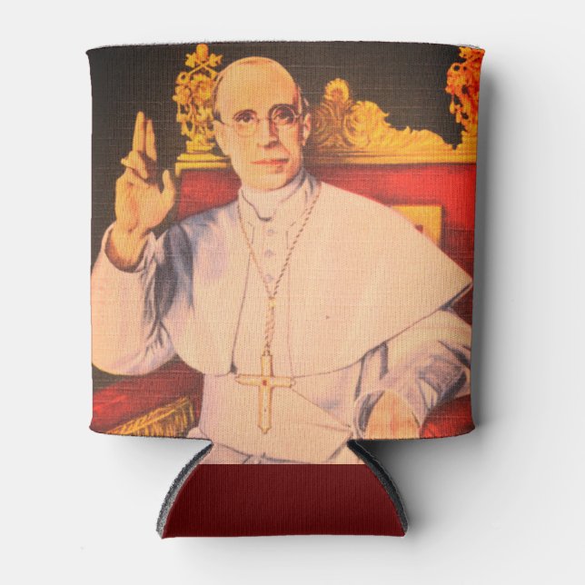 Seine Heiligkeit Papst Pius XII. - Katholische Kir Dosenkühler (Vorderseite)