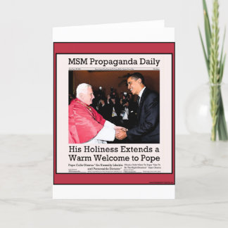 Seine Heiligkeit trifft den Papst Karte