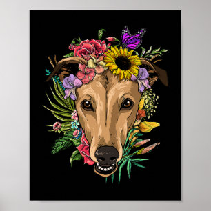 Seine Herbst-Yall-Niedlich Poodle-Herbstlaube Poster