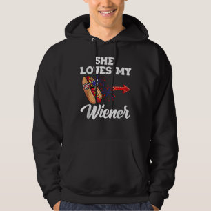 Seine & Hers Naughty USA Outfit Matching Paare 4. Hoodie