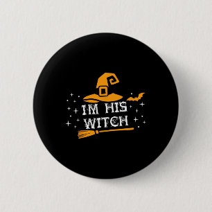 Seine Hexe passt Paare Halloween-Kostüm für C Button