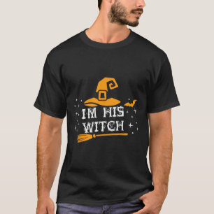 Seine Hexe passt Paare Halloween-Kostüm für C T-Shirt
