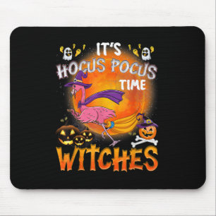 Seine Hocus Pocus Time Hexen Flamingo Mousepad