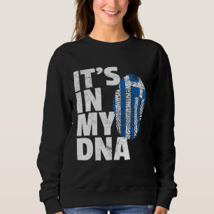 Seine in meinem DNA-Griechenland-Flaggen Prix Nati Sweatshirt