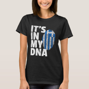 Seine in meinem DNA-Griechenland-Flaggen Prix Nati T-Shirt
