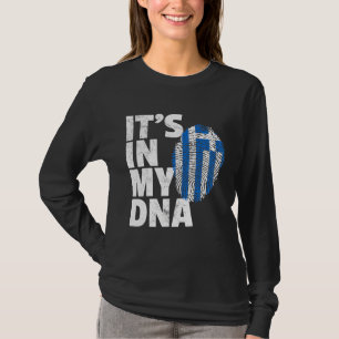 Seine in meinem DNA-Griechenland-Flaggen Prix Nati T-Shirt