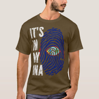 SEINE IN MEINER DNA Guam Flag Männer Frauen Kinder T-Shirt