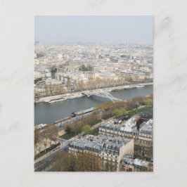 Seine in Paris, Frankreich Postkarte