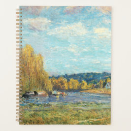 Seine in Saint-Cloud Alfred Sisley Planer
