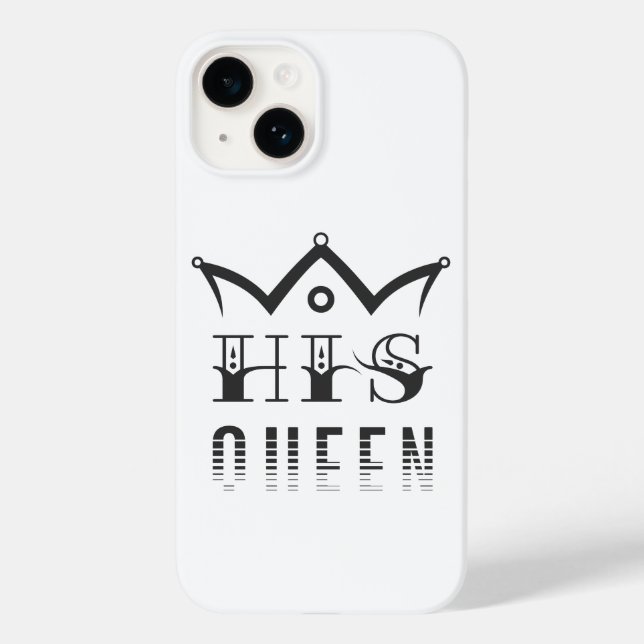 Seine Königin Case-Mate iPhone 14 Hülle (Rückseite)