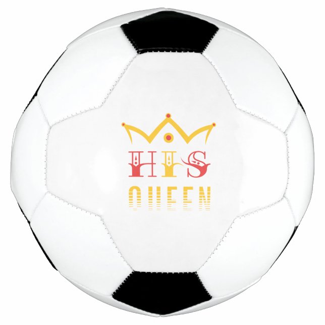 Seine Königin Fußball (Vorderseite)