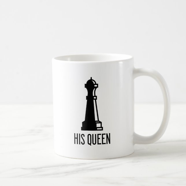 Seine Königin Kaffeetasse (Rechts)